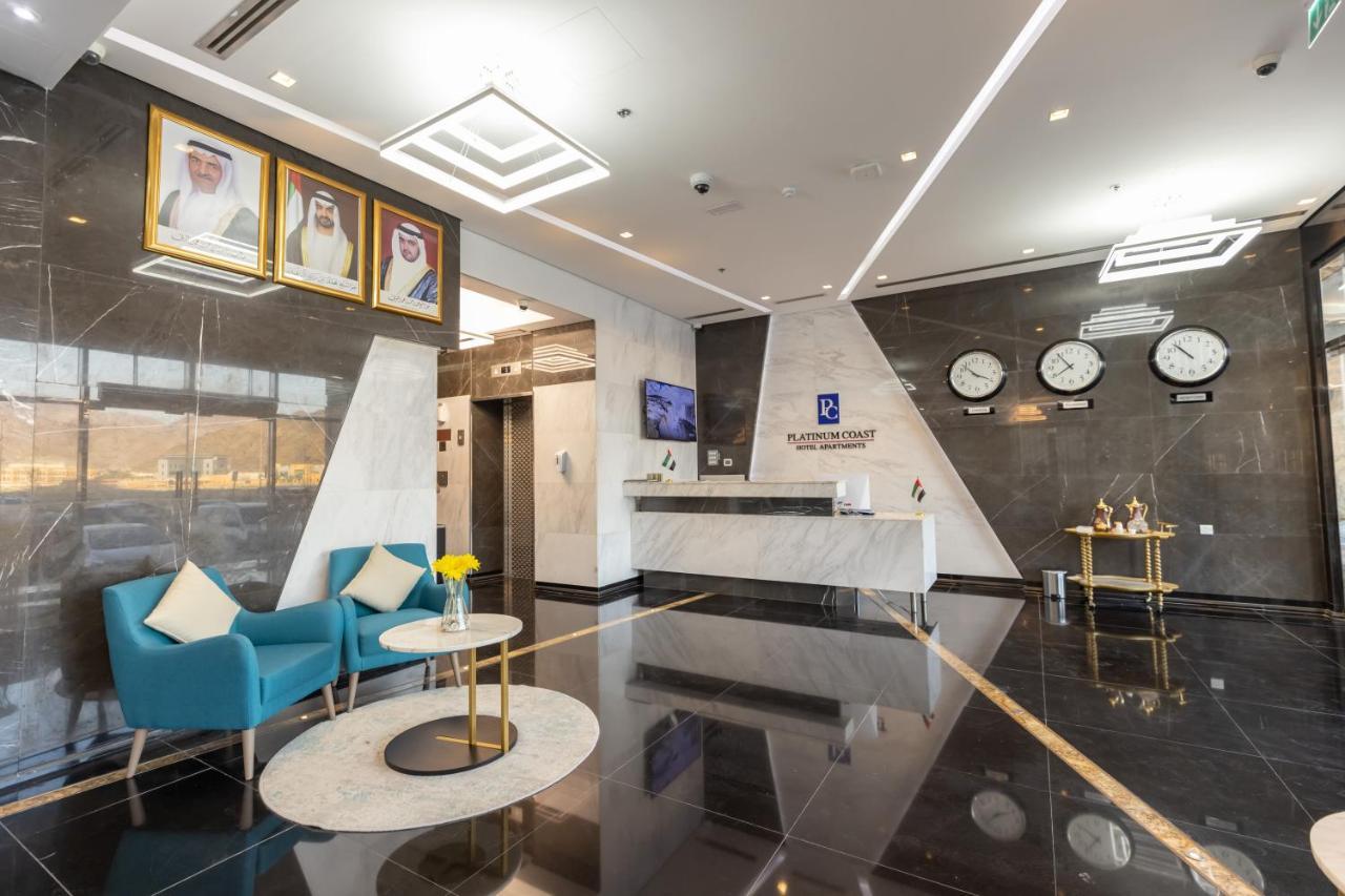 Platinum Coast Hotel Apartments フジャイラ エクステリア 写真 The lobby of the hotel